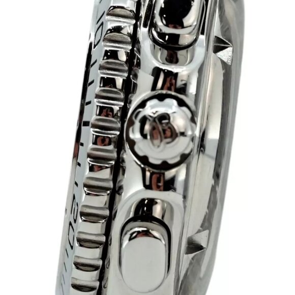 Breitling Men's 41mm Shark 100M White Dial Swiss Automatic SS Watch Ref: A13051! - Picture 4 of 9